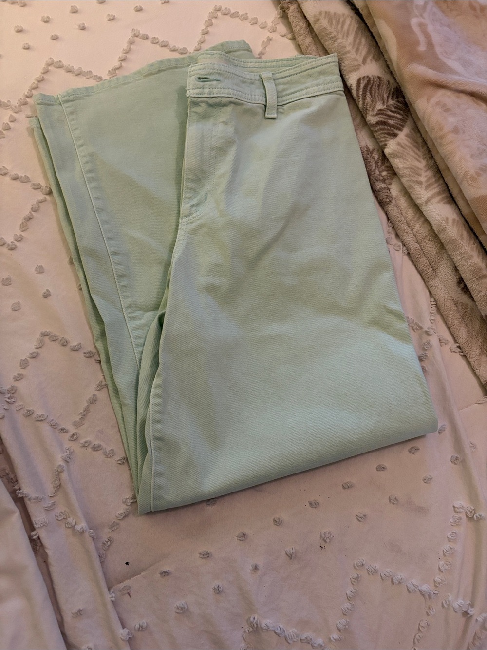 Universal Thread Mint Green Wide Leg Jeans